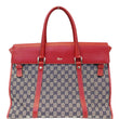 GUCCI GG Monogram Canvas Work Tote Bag Navy/Red