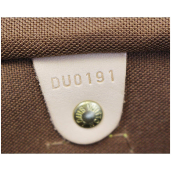 Buttons lv Speedy 35 Monogram Canvas Shoulder Bag