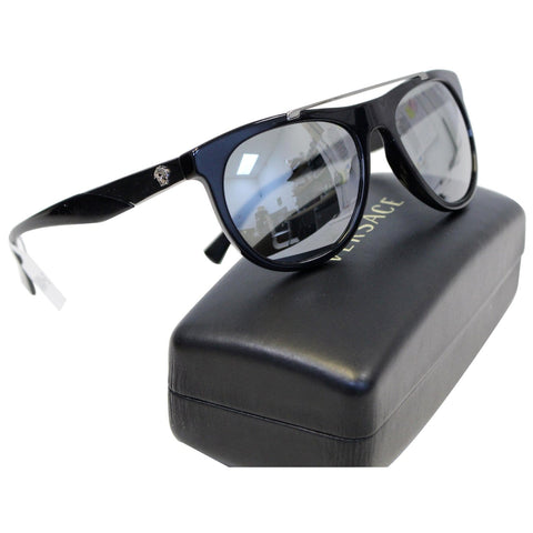 Versace Black Gold Women's Sunglasses - side view