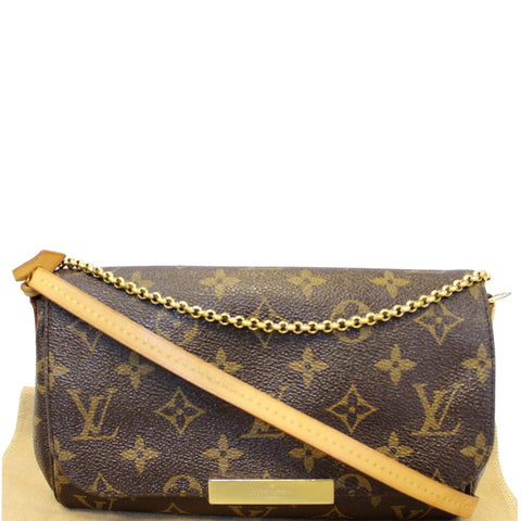 LOUIS VUITTON Favorite PM Monogram Canvas Crossbody Bag