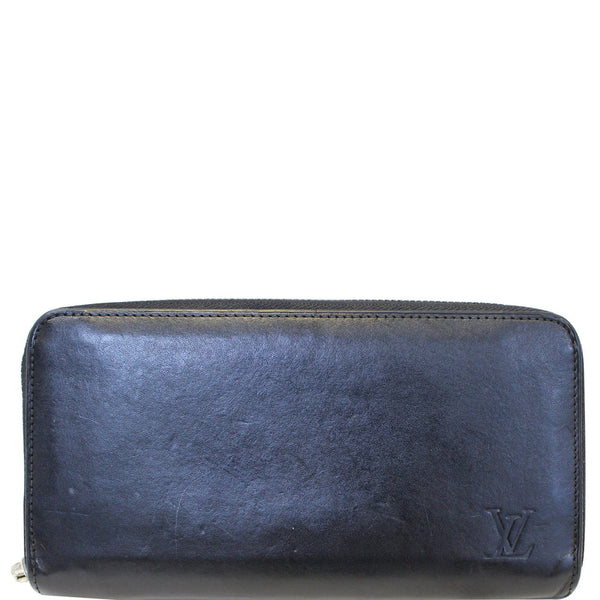 Louis Vuitton Black Leather Wallet Women
