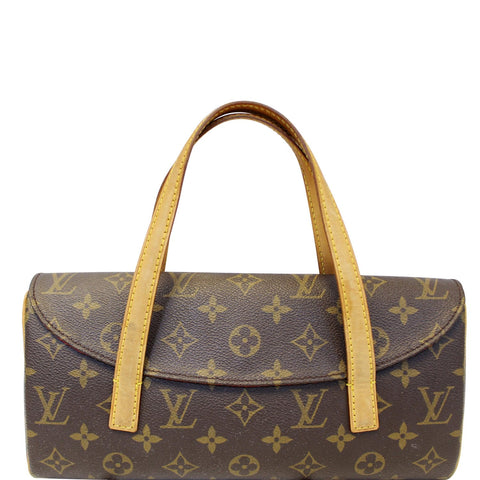 LOUIS VUITTON Sonatine Monogram Canvas Satchel Bag