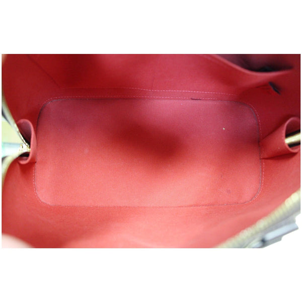 LOUIS VUITTON Alma PM Damier Ebene Satchel Bag Brown