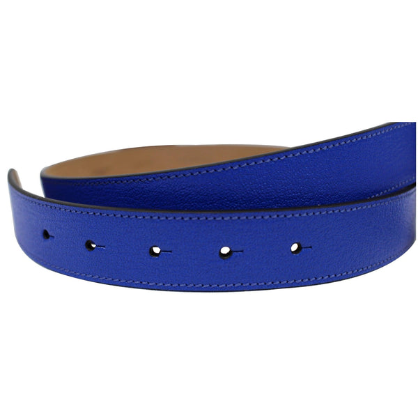 Givenchy Belt Double G Logo Buckle Blue - 100% authentic 