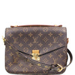 LOUIS VUITTON Metis Pochette Monogram Canvas Crossbody Bag Brown