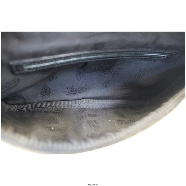 GUCCI GG Imprime Monogram Waist Bum Bag Black 233269