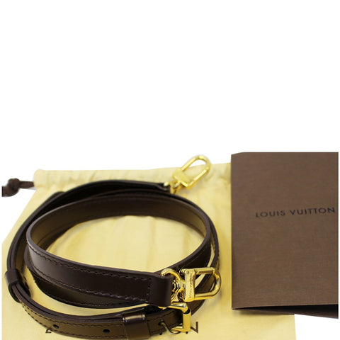 Louis Vuitton Leather Brown Shoulder Strap