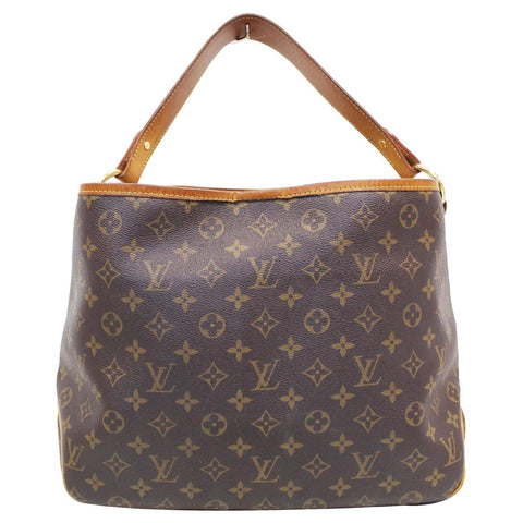 Louis Vuitton Delightful PM Monogram Canvas Bag Brown with strap