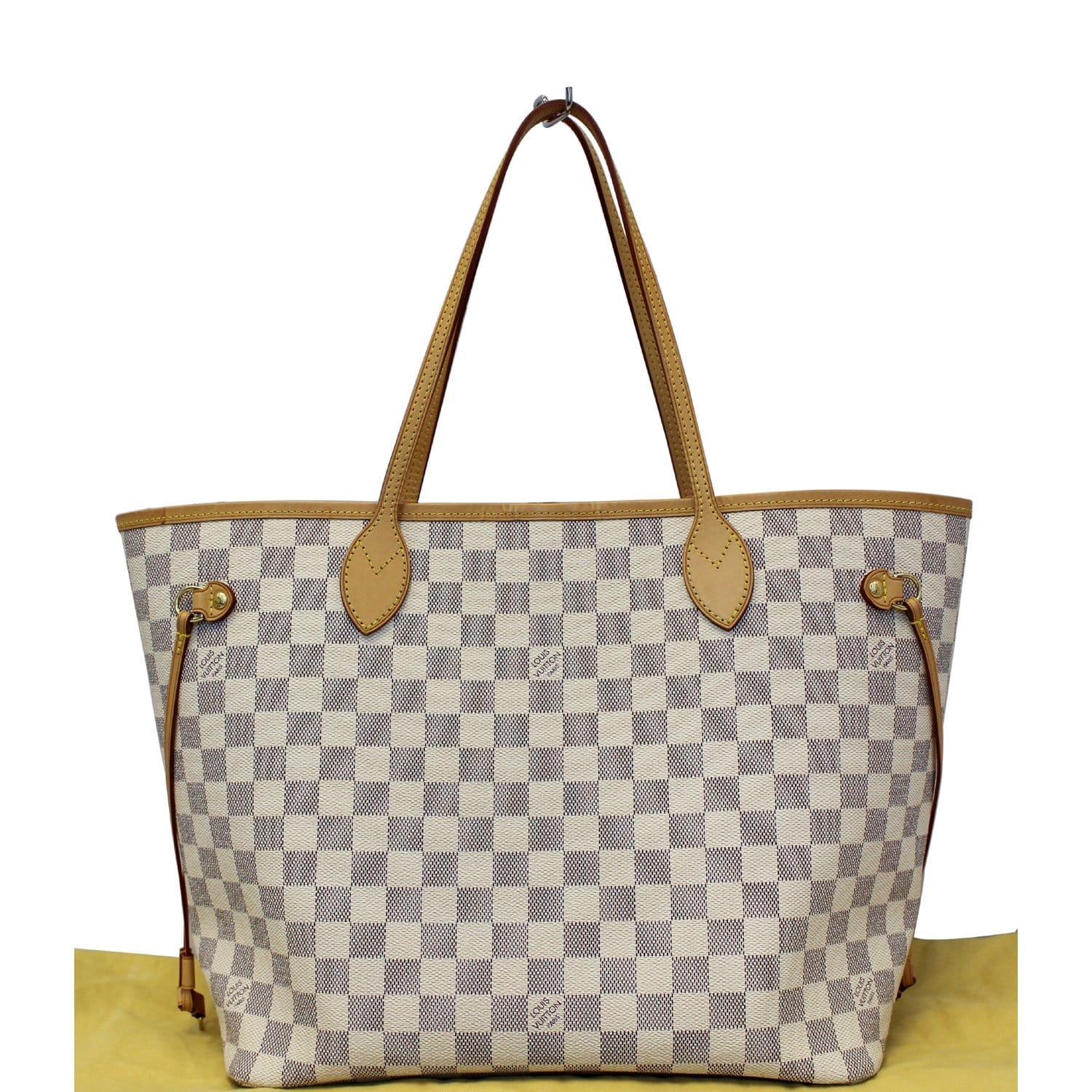 Louis Vuitton Neverfull Damier Azur Shoulder Bag
