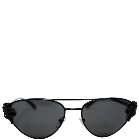 VERSACE Black Frame Grey Lenses 2195-b 1009/87 Sunglasses - 20% OFF