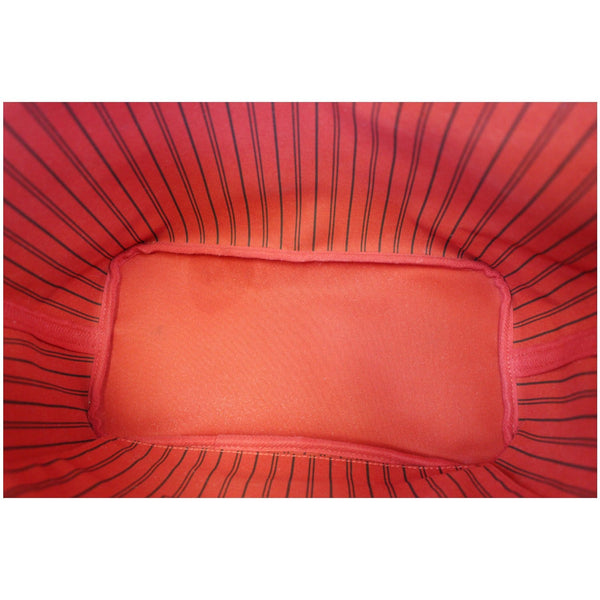 Louis Vuitton Neverfull MM Monogram Canvas Tote Bag - interior