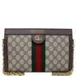 Gucci Ophidia GG Small Supreme Canvas Shoulder Bag Beige