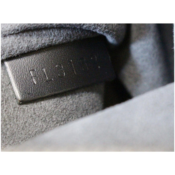 Louis Vuitton Alma Epi Leather Satchel Bag Black- Serial
