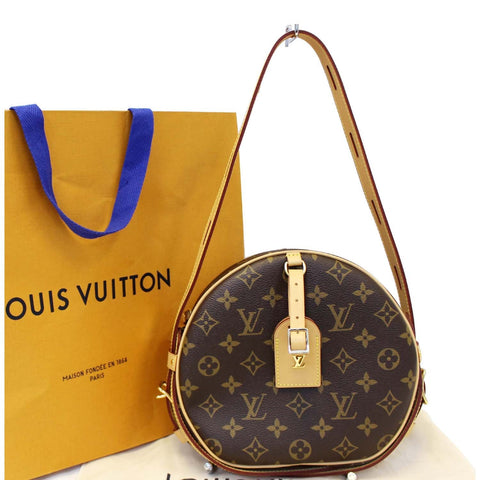 LOUIS VUITTON Boite Chapeau Souple Monogram Canvas Shoulder Bag