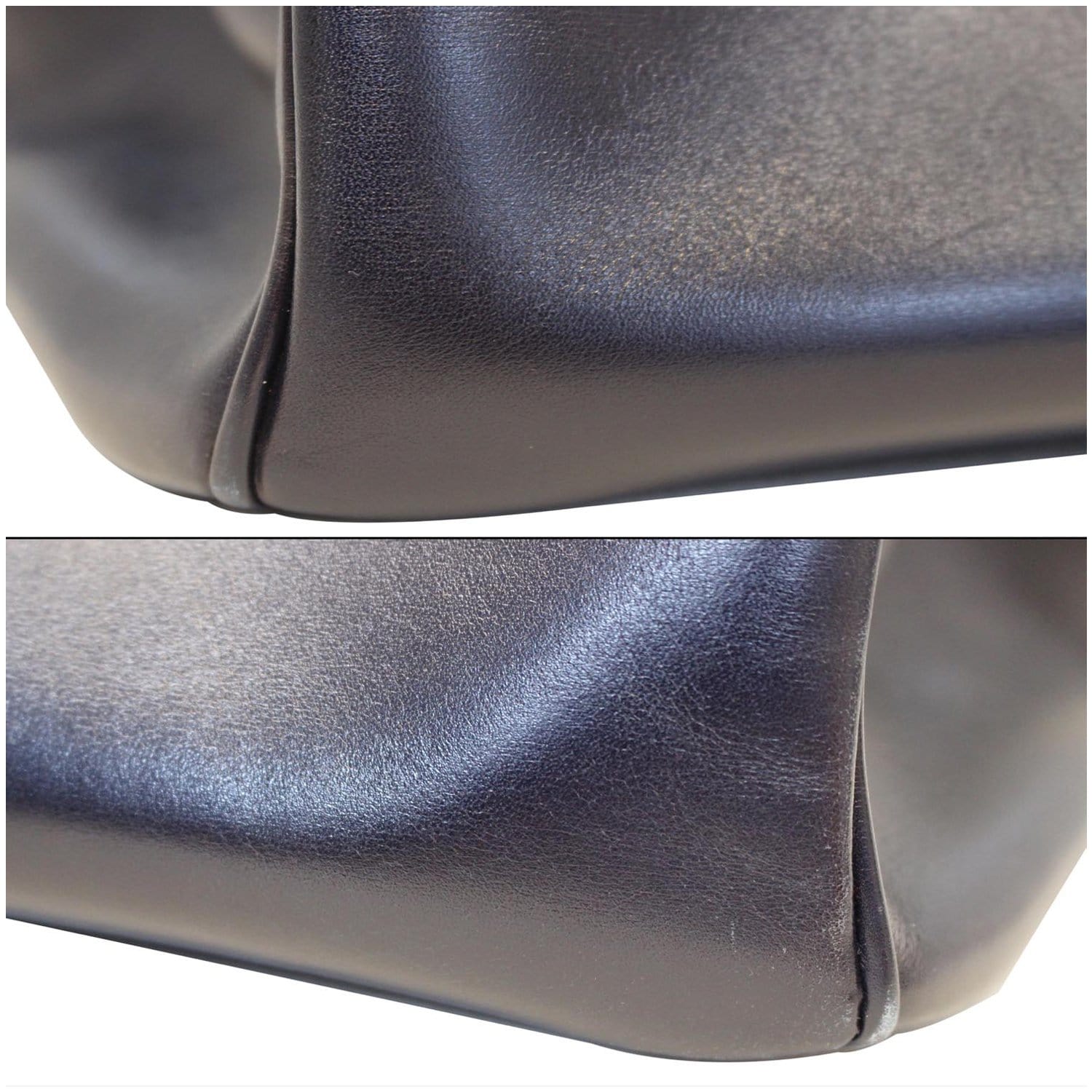 HERMES Birkin 30cm Smooth Calf Leather Silver Hardware Bag Navy