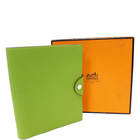 HERMES Ulysse PM Agenda Address Book Green