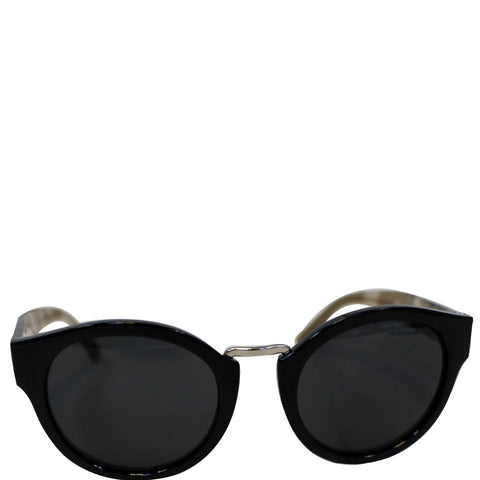 BURBERRY Round Striped Sunglasses 4227 Grey