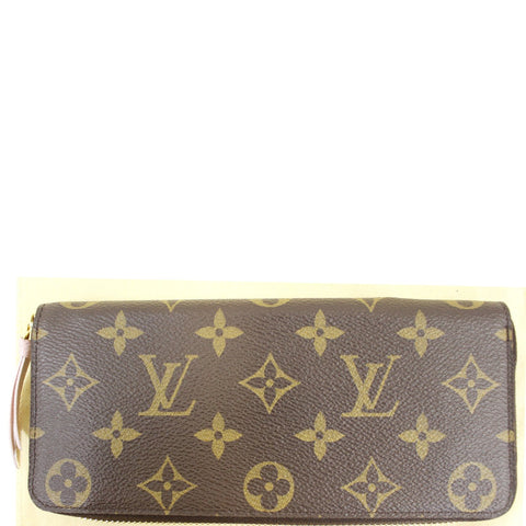 LOUIS VUITTON Clemence Monogram Canvas Wallet