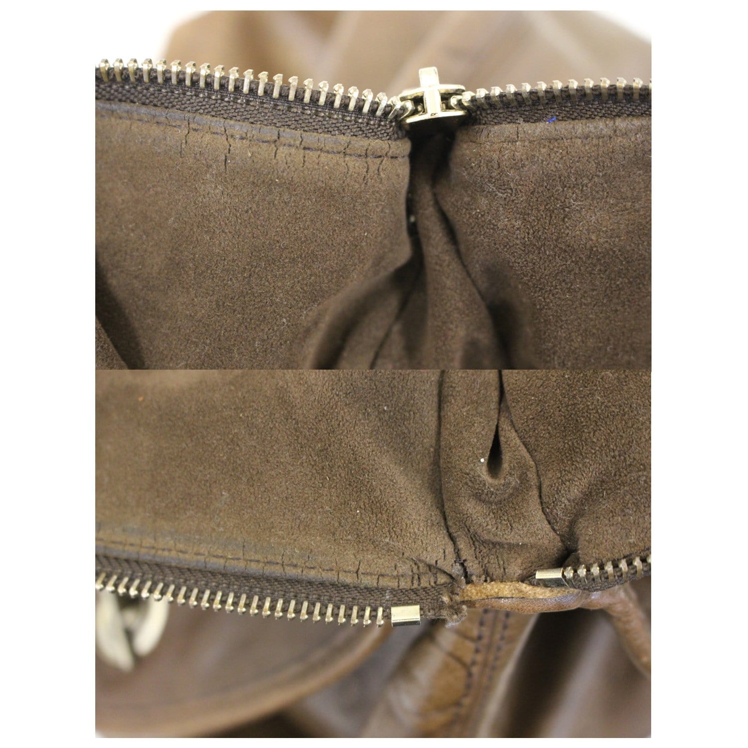 Louis Vuitton Brown Paris Souple Wish Bag Leather Pony-style