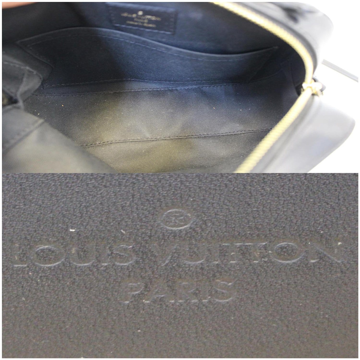 Louis Vuitton Saintonge Handbag Monogram Canvas with Leather Brown 2370011