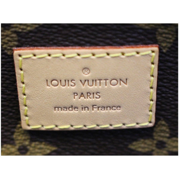 LOUIS VUITTON Melie Monogram Canvas Hobo Shoulder Bag Brown