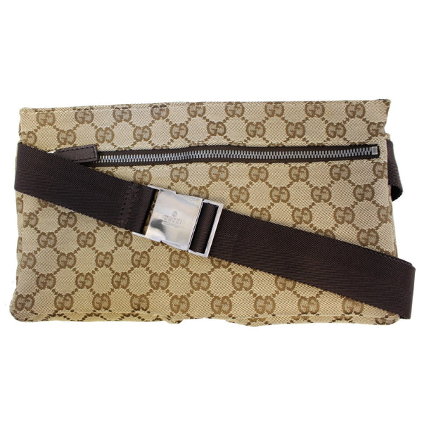 Gucci GG Monogram Waist Bum Bag Brown for sale