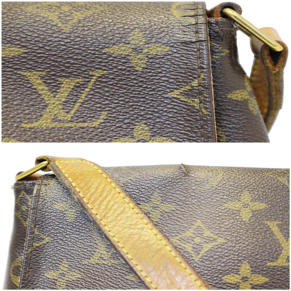 LOUIS VUITTON Musette Salsa GM Monogram Canvas Crossbody Bag Brown-US