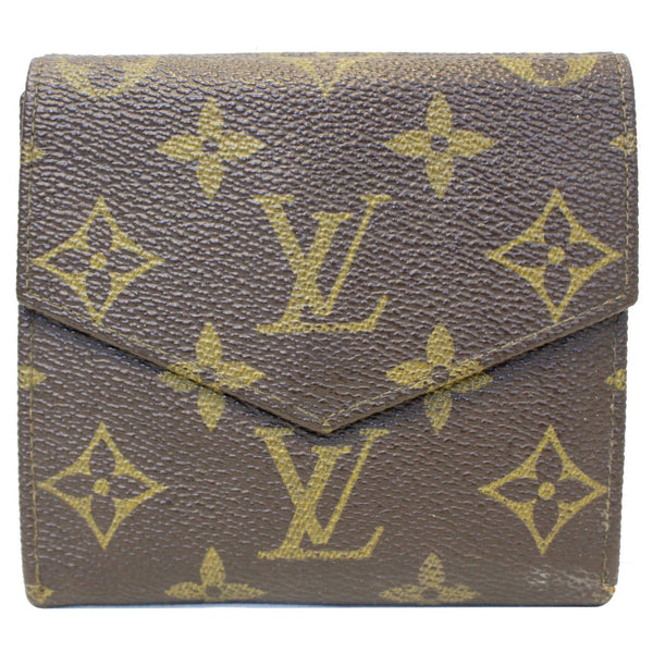 Louis Vuitton Wallet Monogram Canvas Vintage Flap for women