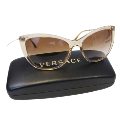 VERSACE Light Brown Women's Sunglasses 4345-US