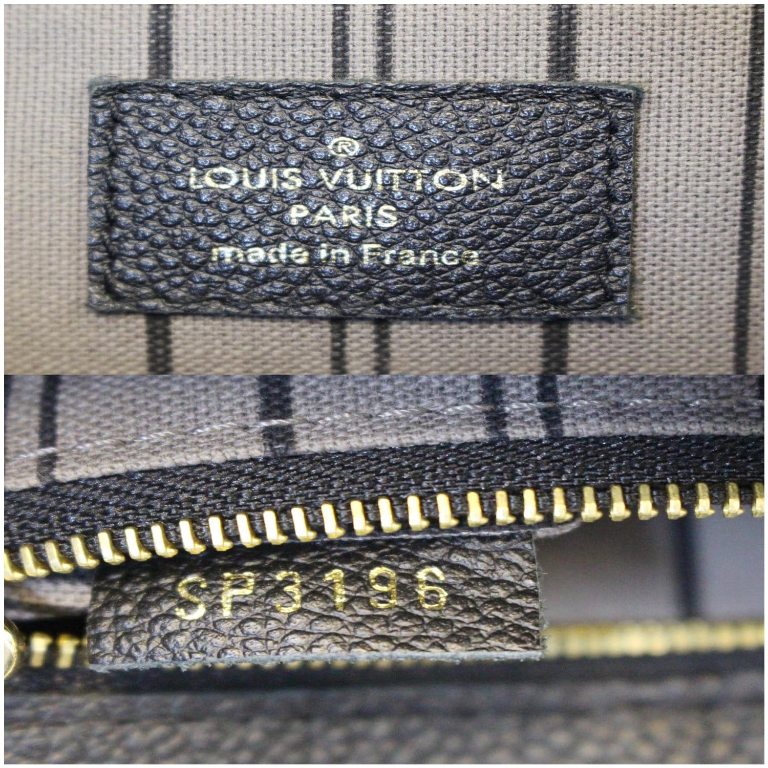 Louis Vuitton Monogram Spontini M47500 Brown Cloth ref.929211
