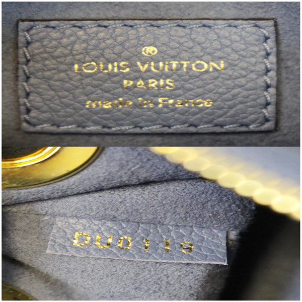 LOUIS VUITTON Surene BB Monogram Canvas Shoulder Bag Bleu Jean