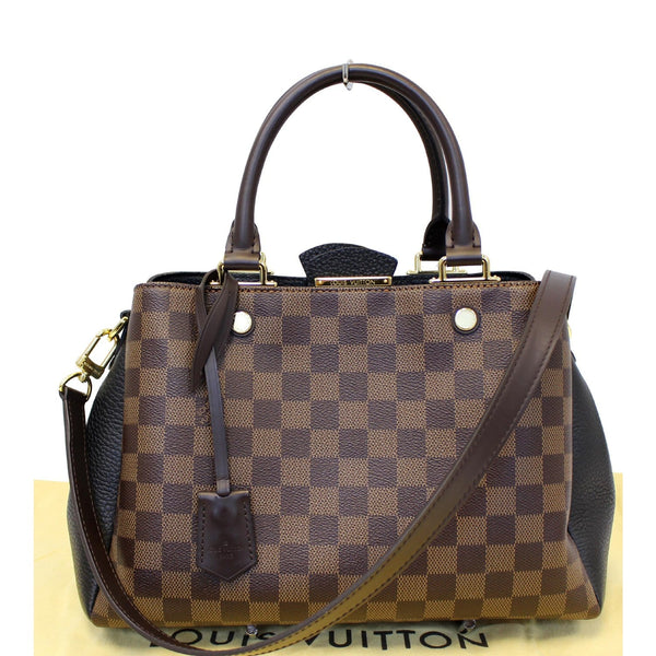 Louis Vuitton Brittany - Lv Damier Ebene Shoulder Bag - front view