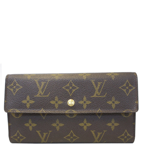LOUIS VUITTON Porte Tresor International Wallet Monogram Canvas