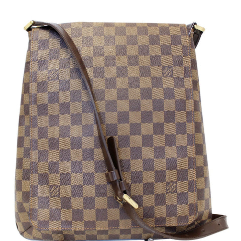 LOUIS VUITTON Musette Salsa GM Damier Ebene Crossbody Bag