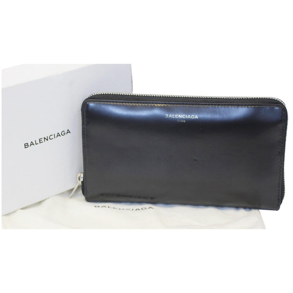 Balenciaga Wallet Continental Zip Around Leather - front view