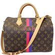 LV Speedy 30 Mon Bandouliere Monogram Canvas Shoulder BN Bag