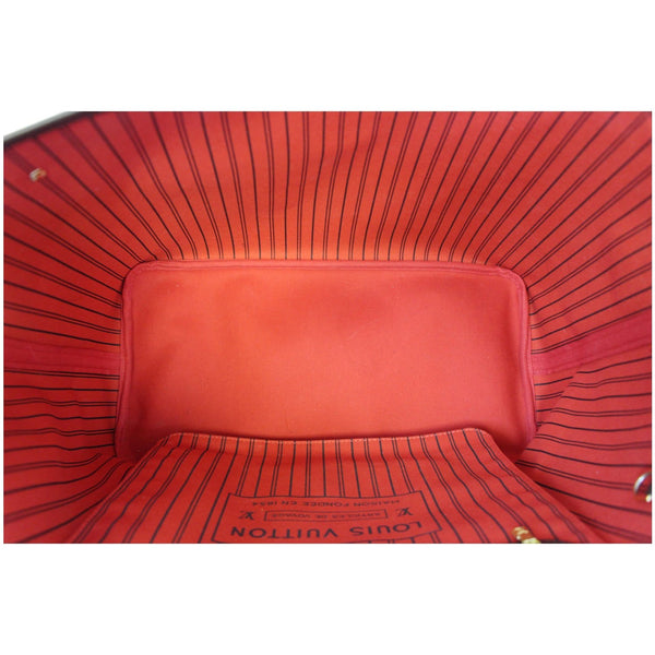 LOUIS VUITTON Neverfull GM Damier Ebene Tote Shoulder Bag Brown