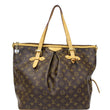 LOUIS VUITTON Palermo GM Monogram Canvas Tote Shoulder Bag Brown-US