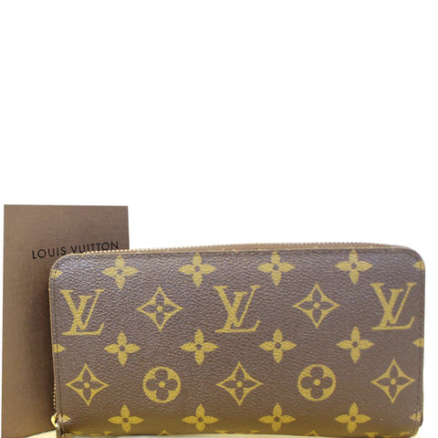 Louis Vuitton Zippy Monogram Canvas Brown Wallet