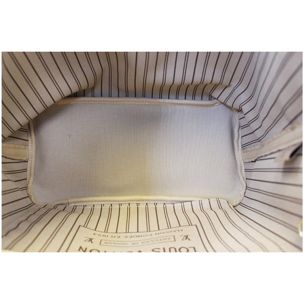 LOUIS VUITTON Neverfull MM Monogram Canvas Tote Shoulder Bag Brown