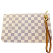 LOUIS VUITTON Pochette Wristlet Pouch Neverfull MM Damier Azur-US