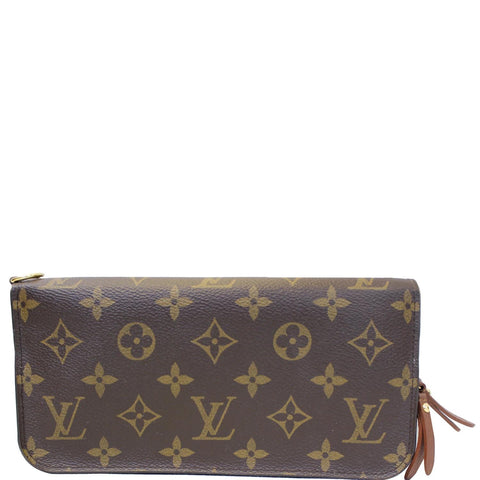 LOUIS VUITTON Insolite Monogram Canvas Wallet Brown