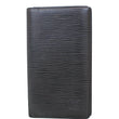 LOUIS VUITTON Brazza Long Epi Wallet Black