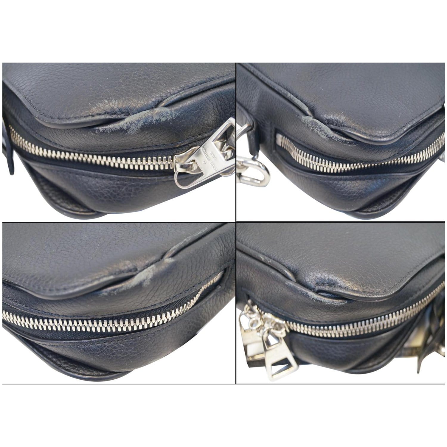 Louis Vuitton Black Taurillon Leather Armand Briefcase Bag