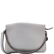 GIVENCHY Cross3 Two Tone Textured Leather Crossbody Bag White - Last Call