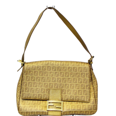 FENDI Forever Mama Zucca Canvas Shoulder Bag - 15% OFF