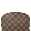 LOUIS VUITTON Damier Ebene Cosmetic Pouch Brown