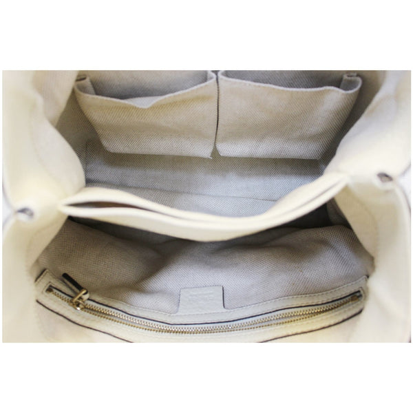 Gucci Shoulder Handbag Bamboo Diana GG Canvas - interior