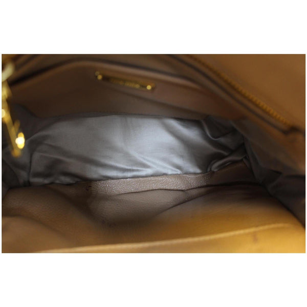 Miu Miu Madras 2 Way Leather Shoulder Bag - interior 