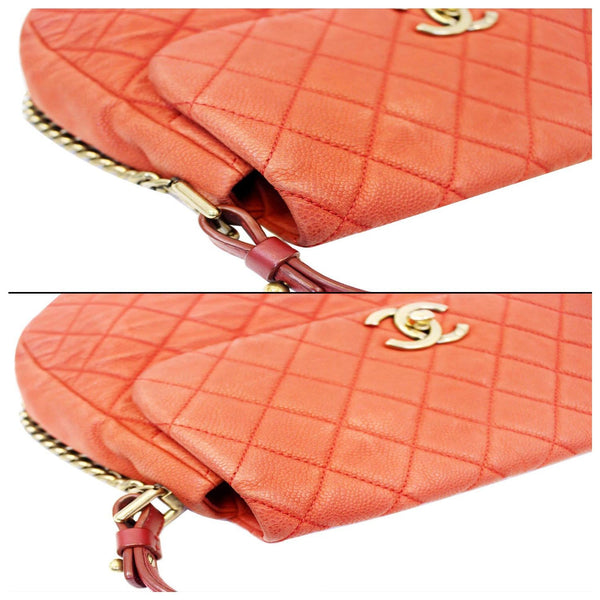 Chanel Flap Red Soft Caviar Shoulder Crossbody Bag for sale
